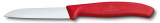 8 cm VICTORINOX Gemsemesser gerader Schnitt glatt rot