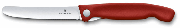 11 cm VICTORINOX SWISS CLASSIC Faltbares Gemsemesser gerader Schliff rot