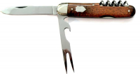 582 HATKOPF picnic knife redwood