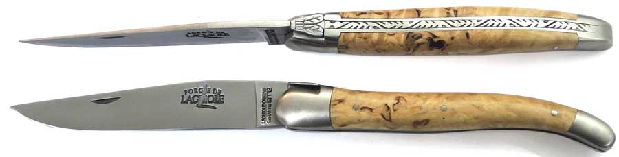 11cmFORGE DE LAGUIOLE Serie TRADITION pocket knife birch wood
