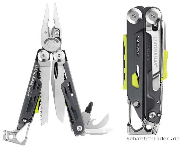 LEATHERMAN Model SIGNAL Multitool gray with case