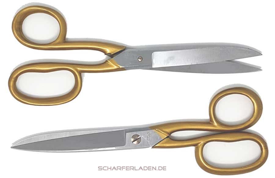 KARSCHLDGEN scissors long eye scissors carbon steel gold colored 