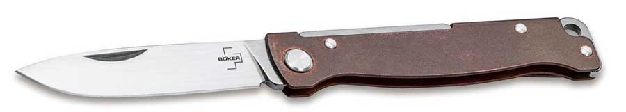Böker knife pocket knife Plus Atlas Copper