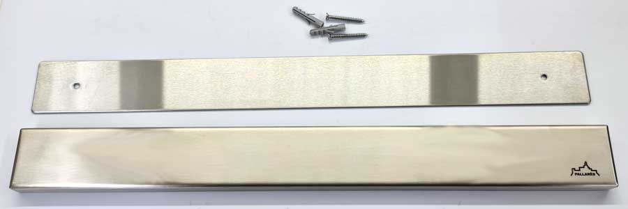 PALLARÈS magnetic bar knife rail stainless steel 45 cm 