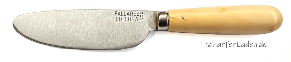 11 cm PALLARÈS SOBRASADA Kinderkochmesser rund  Buchsbaum INOX Stainless Steel