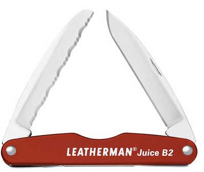 LEATHERMAN JUICE B2 Taschenmesser Cinnabar 2-teilig