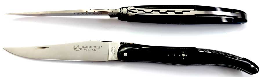 12cm LAGUIOLE VILLAGE with hand chased nib and bridge of Paris