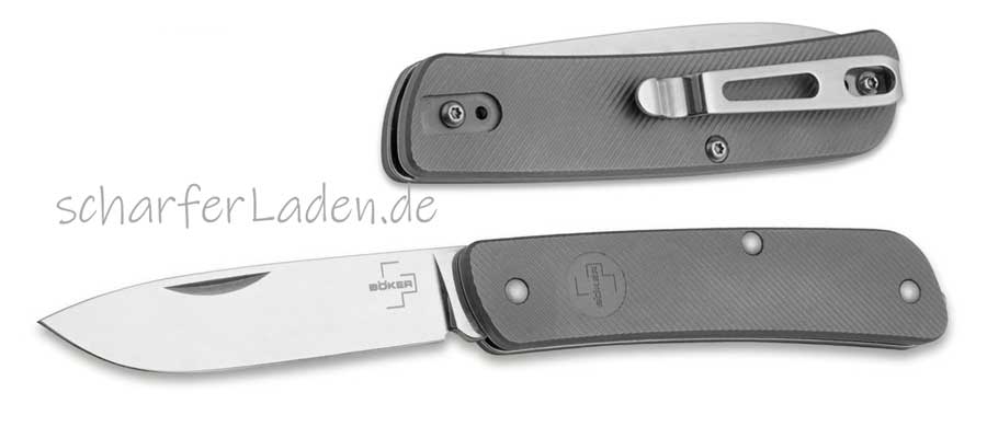 BKER Pocket Knife Plus Tech Tool 1 Titanium