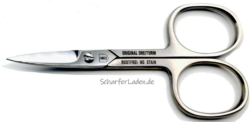 DREITURM nail scissors straight 9.5 cm stainless steel