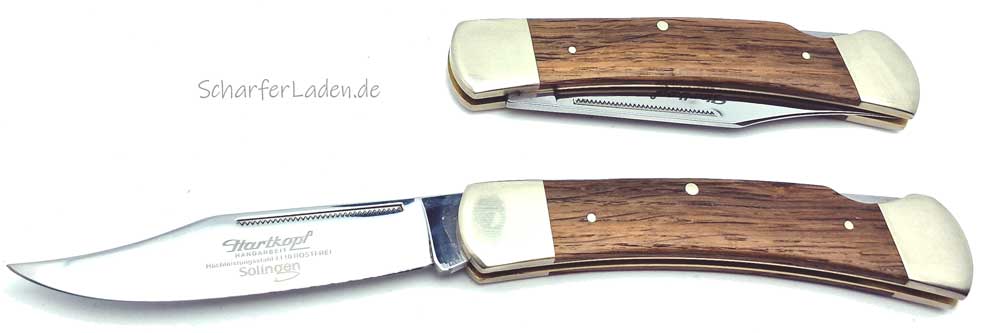 290 HARTKOPF  knife without engraving plate oak wood