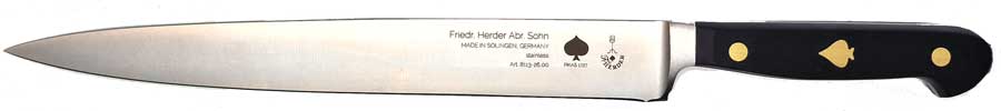 FRIEDRICH HERDER ABRAHAM SON- PIKAS ham knife 25,5 cm