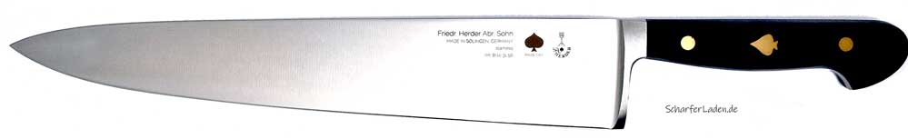 FRIEDRICH HERDER ABRAHAM SON -  PIKAS 1727 Chefs knife 25,5 cm