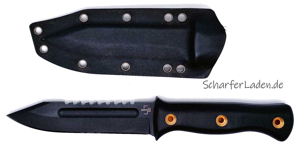 BKER PLUS fixed knife Pilot Knife Designer Dave Wenger