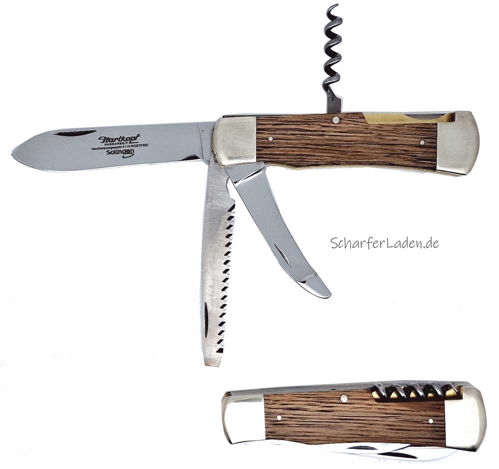 297 HARTKOPF pocket knife oak wood  4-piece
