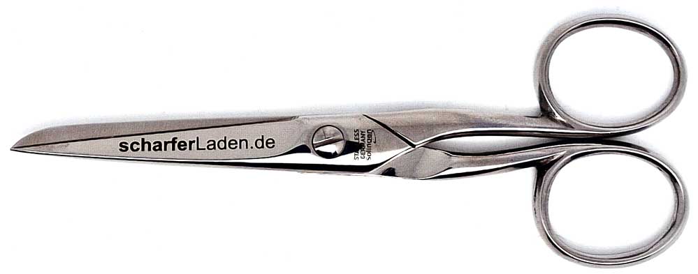 13 cm 1909 RDTER all steel scissors polished 5 inch stainless