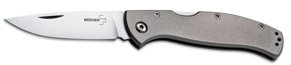 BKER PLUS Pocket Knife Titanium Drop 2