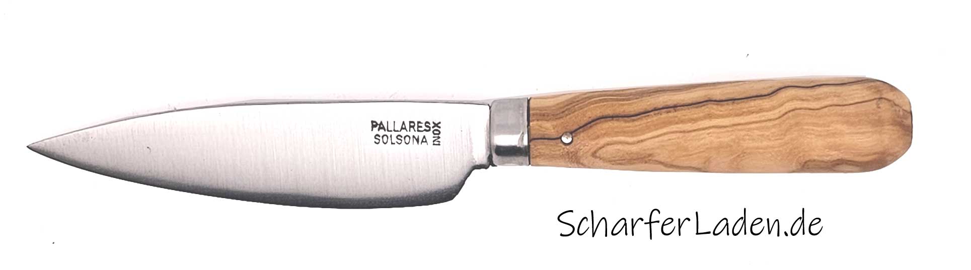 PALLARS Office knife olive wood stainless