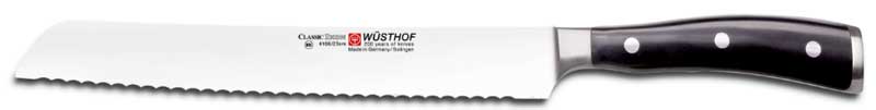 WSTHOF CLASSIC IKON Brotmesser Wellenschliff 23 cm