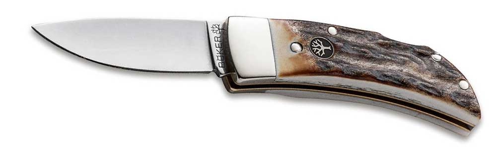 BKER MANUFAKTUR Model POCKET Pocket knife Stag horn