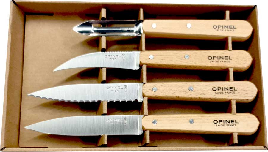 4ER Opinel kitchen knives SET