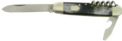HARTKOPF Model 542 Pocket knife Bunthorn 3-piece