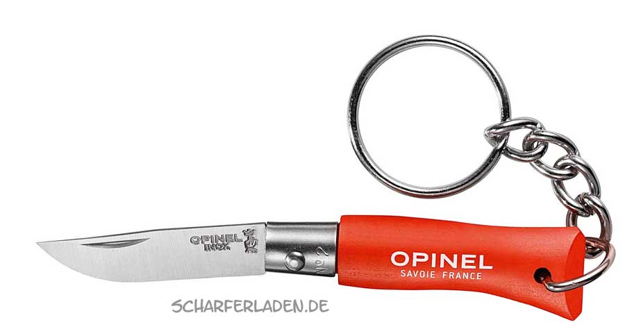 2 OPINEL Model 2 MINI knife keychain orange