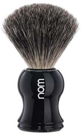 Shaving Brush Badgers Hair Black