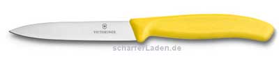 10 cm VICTORINOX Swiss Classic Messer glatt gelb