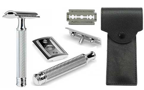 R89  Mhle Shaving Razor incl leather case
