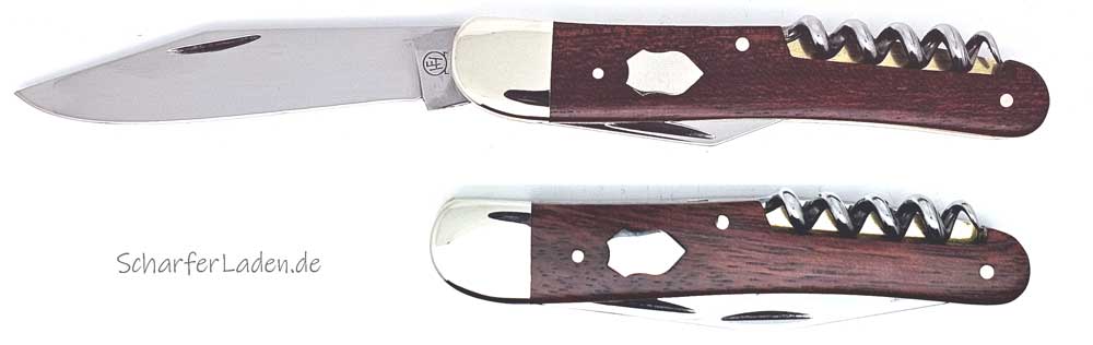098 HARTKOPF Pocket knife redwood 3-piece