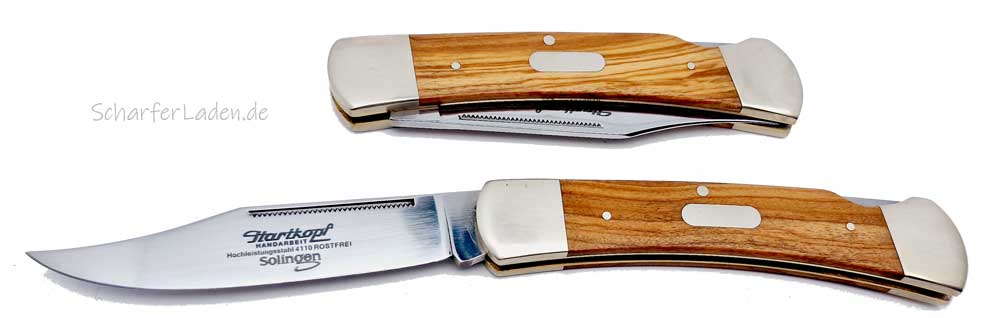 290 HARTKOPF  Pocket knife Olive wood