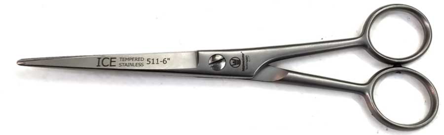 15 cm Bestseller Scissors for hair and your beard stainless steel satin finished Solingen in 6 Zoll