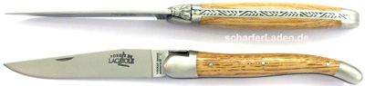 11 cm FORGE DE LAGUIOLE Serie TRADITION pocket knife satin finish oak