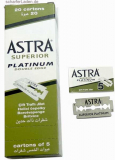 100 Rasierklingen ASTRA Superior Platinum ASP Astra Grün Rasierklinge