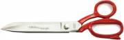 23cm DOVO Tailor Scissors Crucible Steel Solingen Handle Red