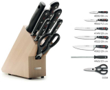 WÜSTHOF DREIZACK Series CLASSIC Knife Block & Chefs Knife Set 7-piece A