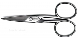  9 cm DOVO Nail scissors micro serration brushed stainless