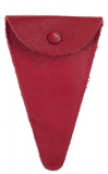 1909 RÖDTER Stecketui 10 cm Leder rot
