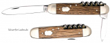 HARTKOPF Model 542 Pocket knife oak wood 3-piece