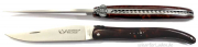 LAGUIOLE VILLAGE Couteaux PLIANT with coil spring and special bee desert ironwood stainless