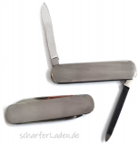 MAX WEYDE SOLINGEN Pocket Knife Stainless Steel with Blade and Nail File