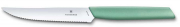 VICTORINOX SWISS MODERN Steakmesser Wellenschliff mint-grün