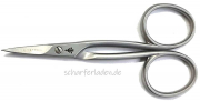 9 cm HALBACH Nail scissors curved stainless 3.5 inch
