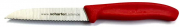 VICTORINOX Paring knife ScharferLaden serrated red 8