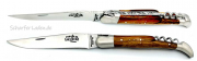 FORGE DE LAGUIOLE Serie LUXE Pocket Knife with Corkscrew Pistachio