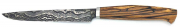 PATRICK TEYKE preparation knife Three ESU steels bush-hammered beech 16,5 cm