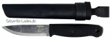 CONDOR TERRASAUR BLACK Outdoor knife black sheath stainless 10,5 cm