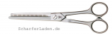 16.6 cm DOVO Modeling Scissors single sided serration stainless