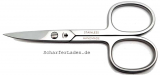 DOVO Nail scissors 9 cm curved satin stainless