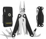 LEATHERMAN CHARGE®+ Multi-Tool black with case, clip and bit set 